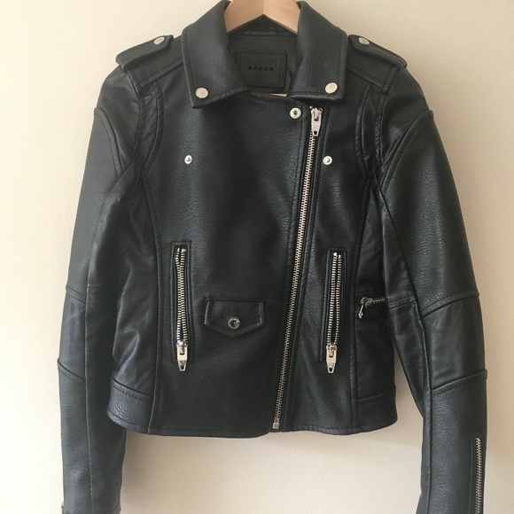 SOLD Blank NYC Easy Rider Faux Leather Moto Jacket - Picture 4 of 8